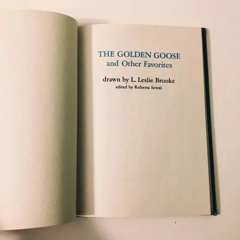 Vtg Double Book The  Pie and The Patty Pan and The Golden Goose and Other - Picture 12 of 16
